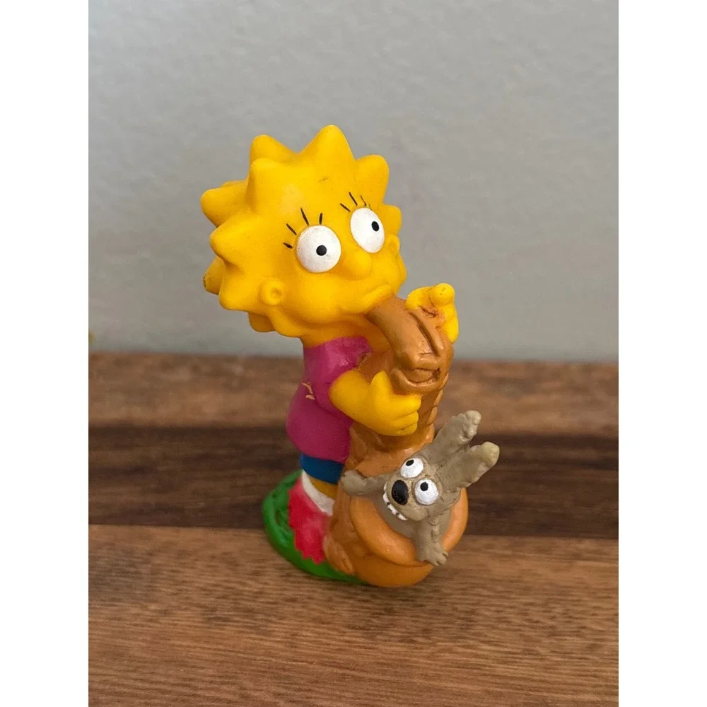 Vintage 1990 Lot of 8 The Simpsons Toys found Lisa see last‎ photos